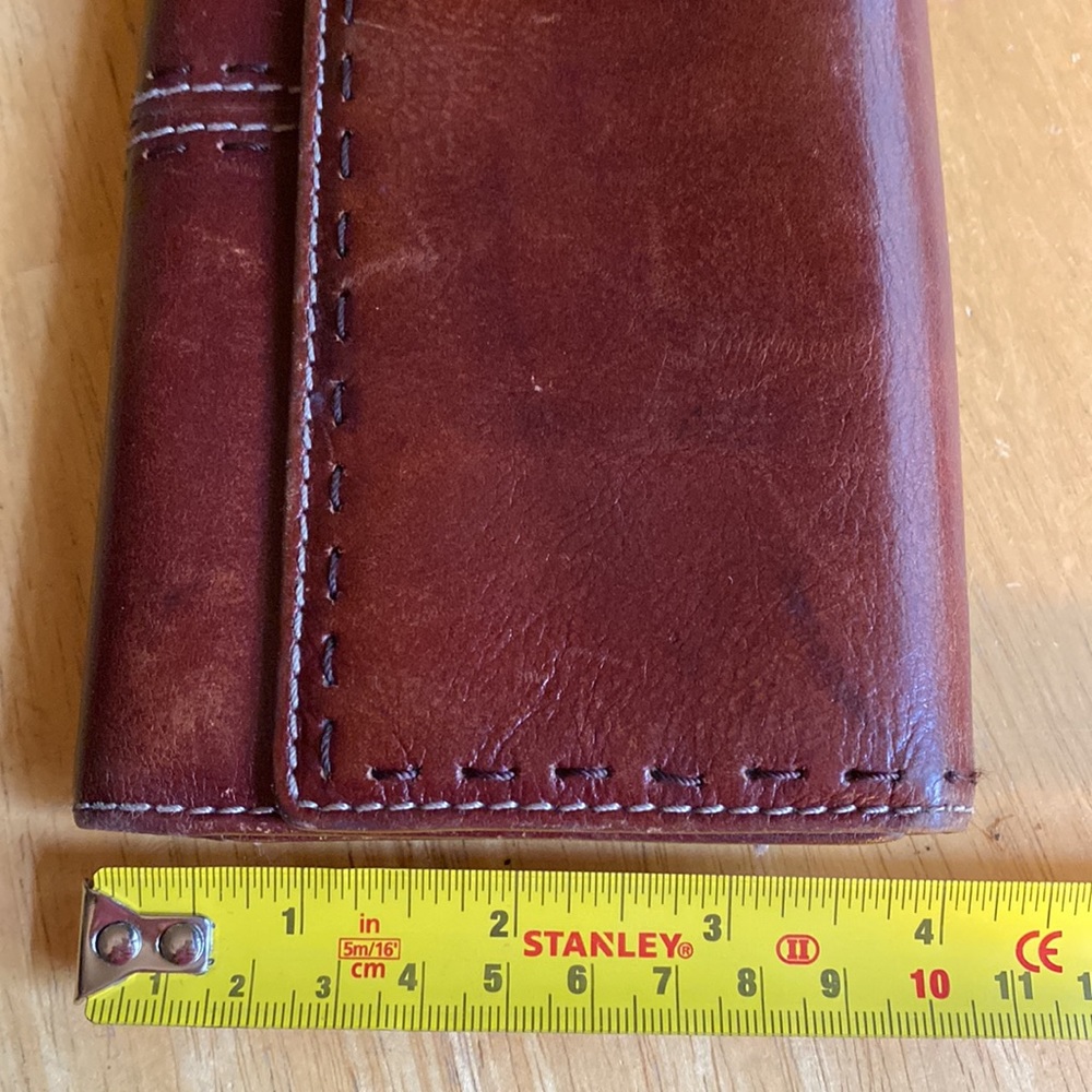 Fossil Wallet 8x4” In Good Condition, Pre-Owned - image 2